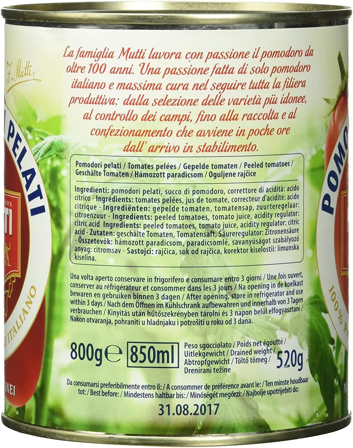 MUTTI''Pelati'