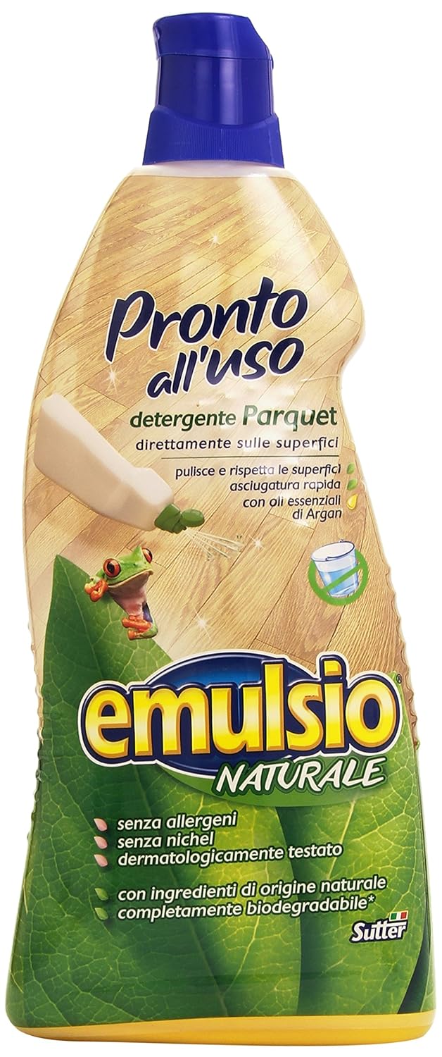 Emulsio Naturale 0283113 Pronto all'Uso Parquet, 1000 ml
