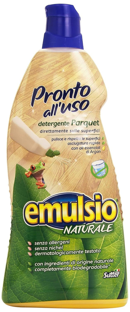 Emulsio Naturale 0283113 Pronto all'Uso Parquet, 1000 ml
