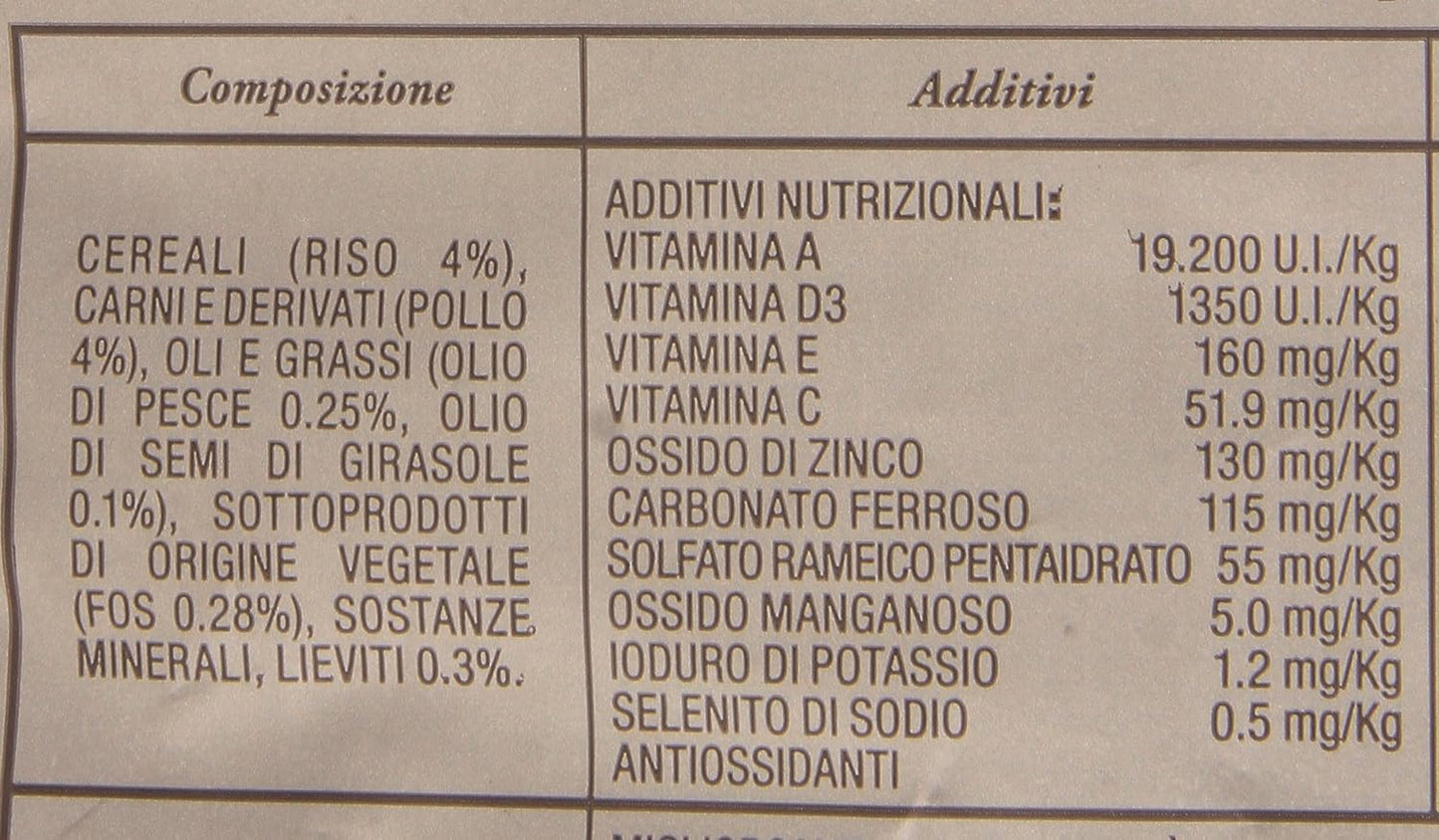 Miglior Cane - I Preferiti, Alimento completo con Pollo e Riso per Cani Adulti - 10000 g