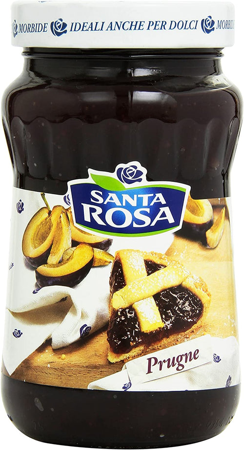 Santa Rosa - Prugne, Confettura, 600 g - [confezione da 6]