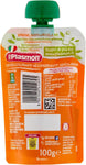 Plasmon 100% Frutta Mela 100g Pouch Con aggiunta di Vitamina C, solo gli zuccheri della frutta