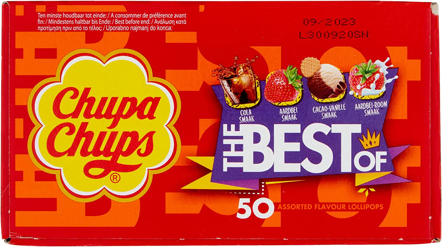 50 x Chupa Chups The Best Of lecca-lecca