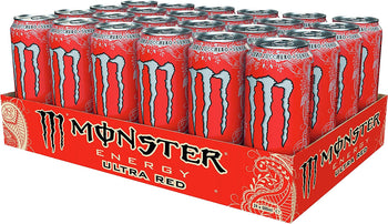 Monster Energy Ultra Red 500ml x24 (Lattina)