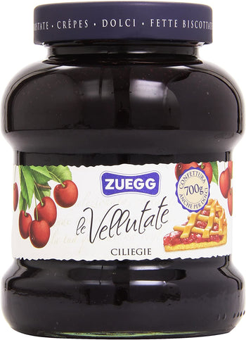 Zuegg - Confettura, di Ciliegie, anche per dolci - 6 pezzi da 700 g [4200 g]