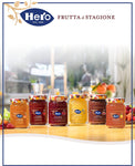 Hero Confettura Pesca di Stagione, 8 vasetti da 350 gr, Marmellata e Confettura Extra Con Frutta Di Stagione, Frutta di Alta Qualità