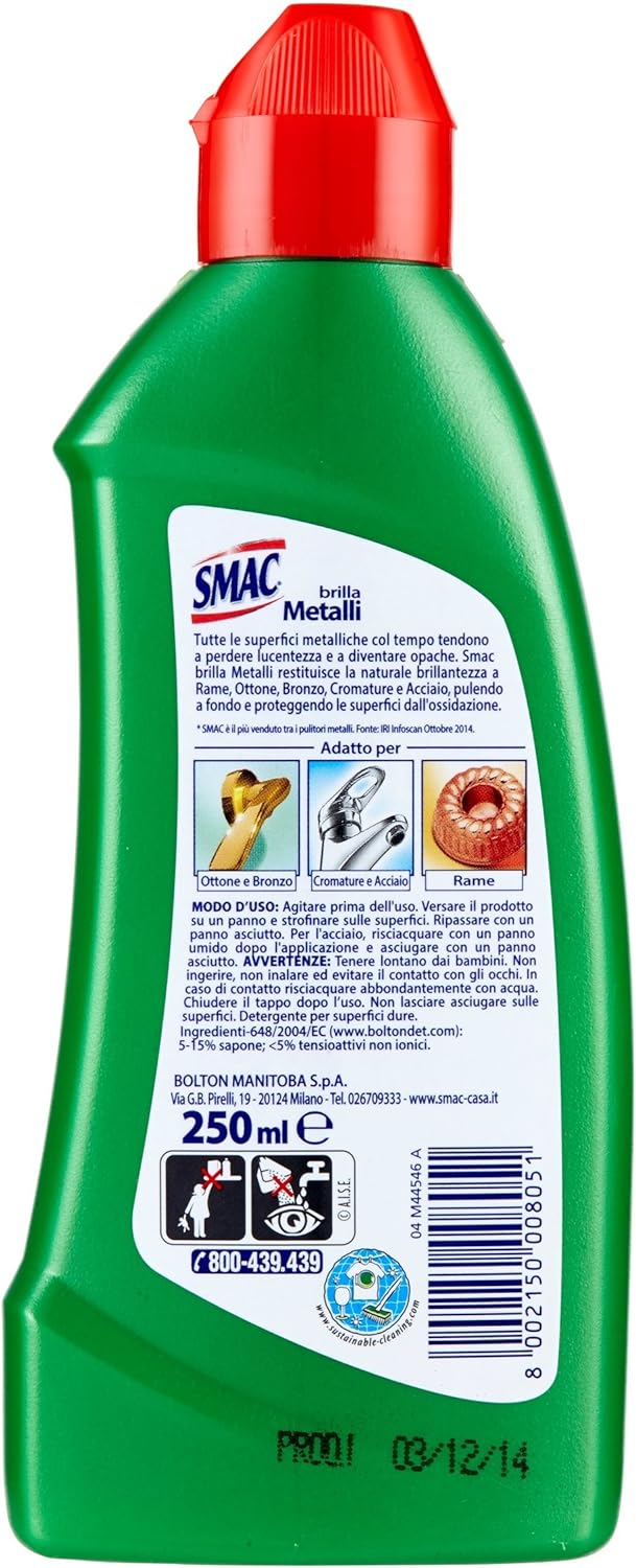 Smac Ottone - 6 pezzi da 250 ml [1500 ml]