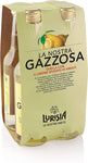 Lurisia La Nostra Gazzosa – 4 Bottiglie in Vetro 100% Riciclabile da 275ml, Bevanda Analcolica Prodotta con il Succo e l’infuso del 