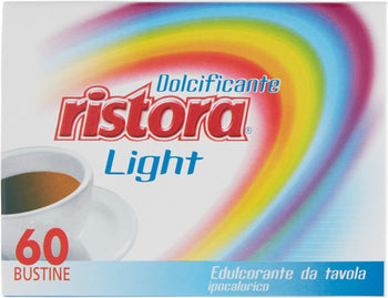 Ristora - Dolcificante, Edulcorante Da Tavola Ipocalorico - 60 Bustine - [confezione da 24]