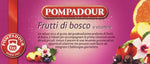 Pompadour Infuso Mix Frutti di Bosco, 20 Bustine