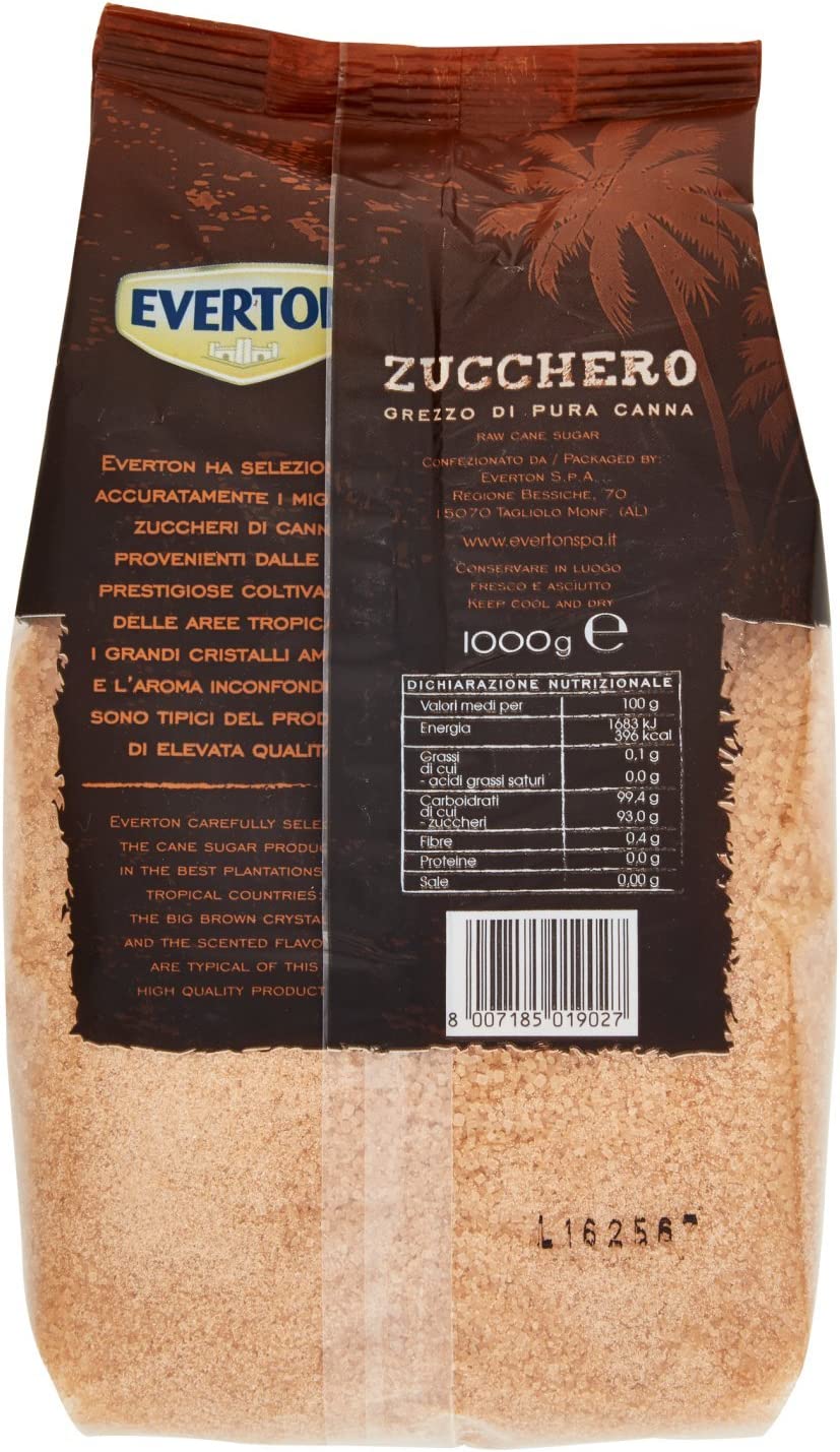 Everton Zucchero Di Canna 1Kg