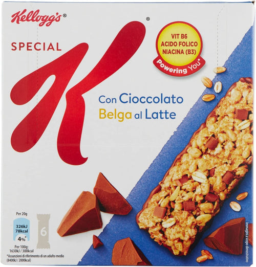 Kellogg's Special K Barrette Cioccolato al Latte - 120 gr