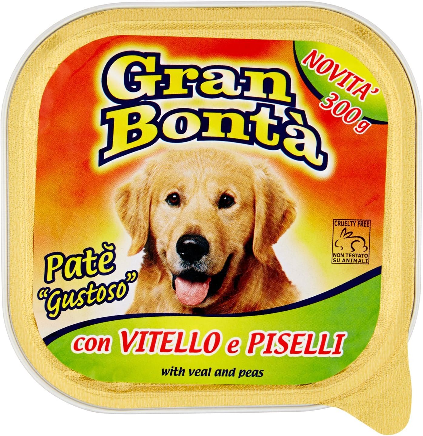 Gran Bonta' Cane Vitello/Piselli Gr.300