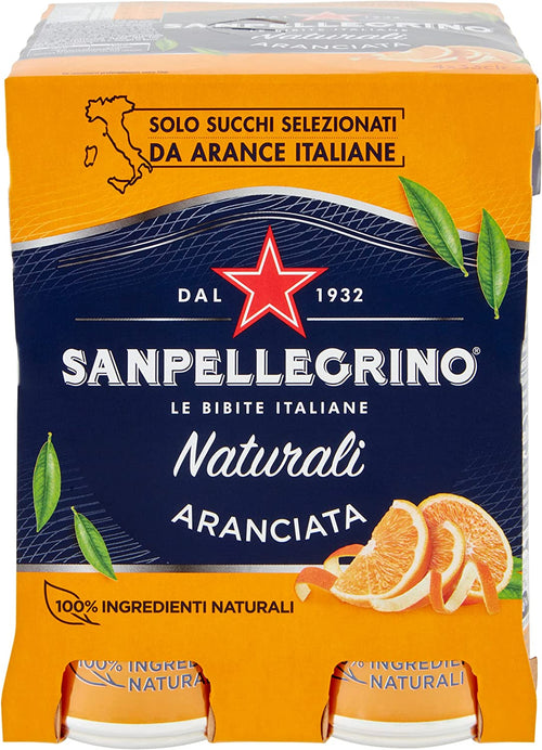 Bibite Sanpellegrino L'Aranciata lat. 4x33cl