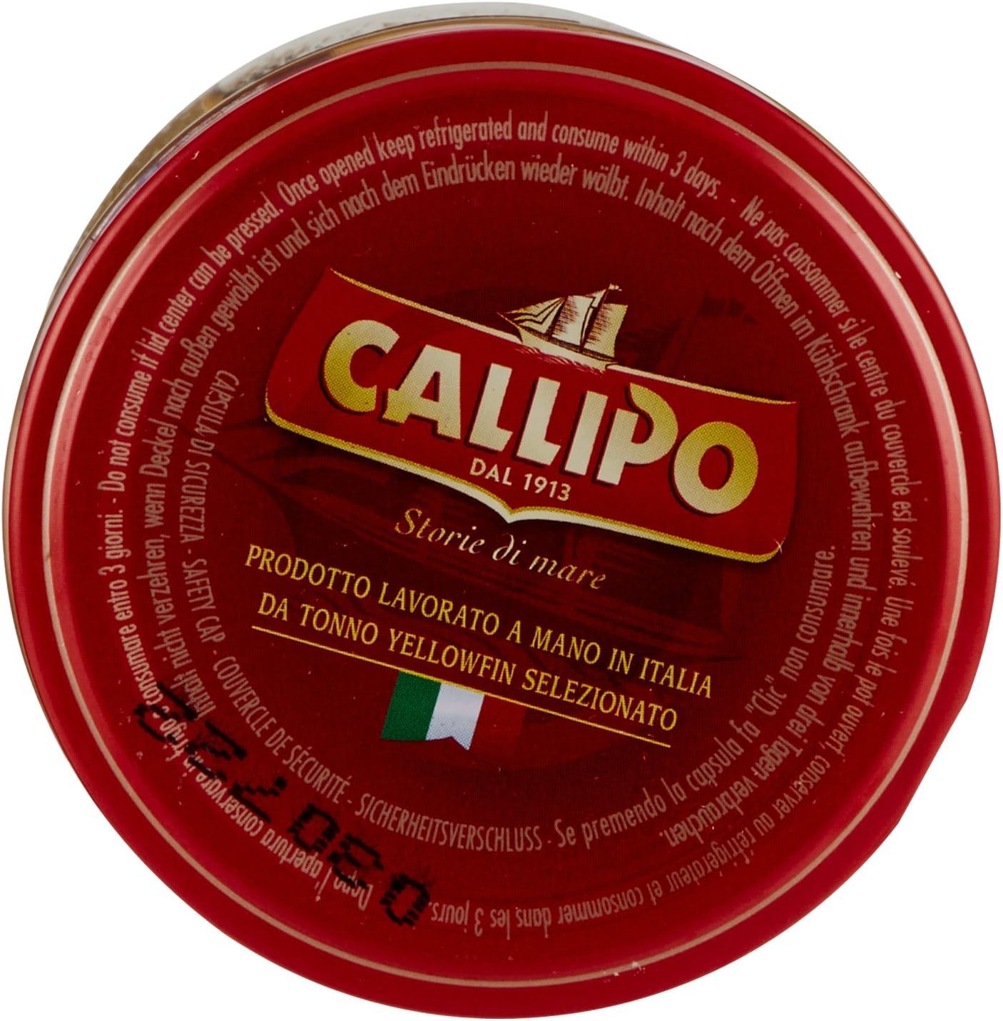 Callipo Filetti di Tonno in Olio dOliva, 175g, 1