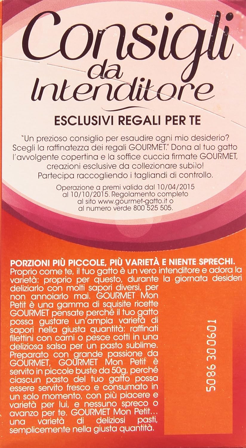 Gourmet Mon Petit Ricette con Pesce in Piccole Porzioni - 300 g