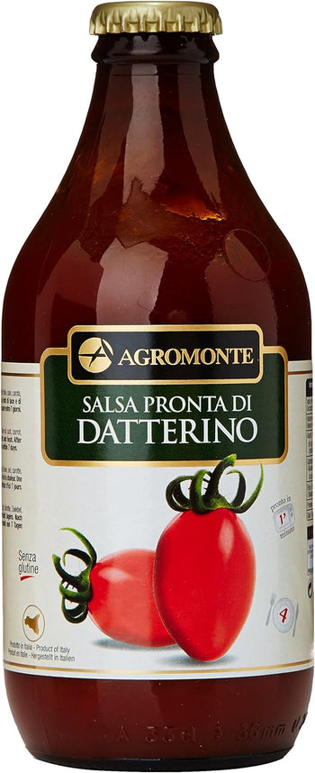 Agromonte Salsa Pronta Di Pomodoro Datterino - 4 pezzi da 330 g [1320 g]