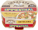 Simmenthal Ortolana, Insalata di Petto di Pollo con Farro, Ceci, Carote e Piselli, 1 Lattina da 160 gr