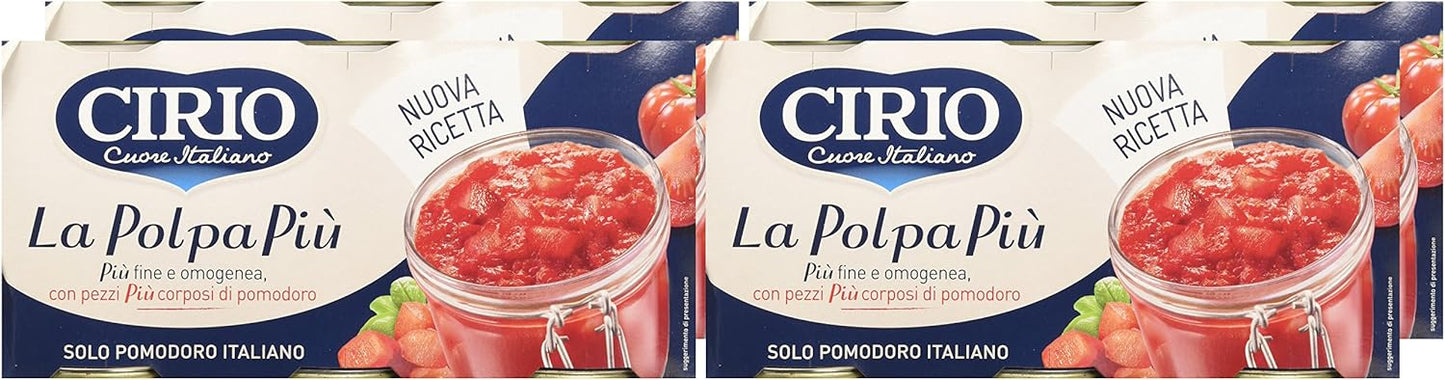 Cirio Chopped Tomatoes 400 g (Pack of 12)