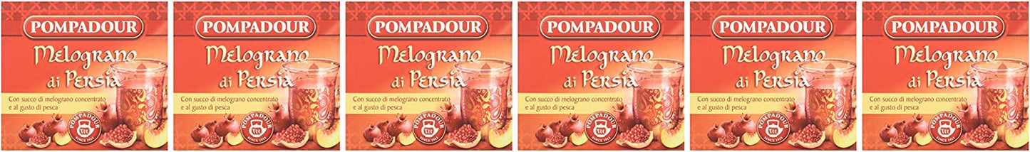 Pompadour Melograno di Persia - Astuccio da 10 Filtri - [confezione da 6]