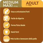 Ultima Cibo per Cani Medium Maxi Adult con Pollo, 2200g