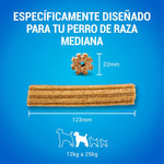 PURINA Dentalife Cane Snack per l'Igiene Orale, Taglia Medium, 6 Confezioni da 5 Sticks Ciascuna, per un Totale di 30 Sticks