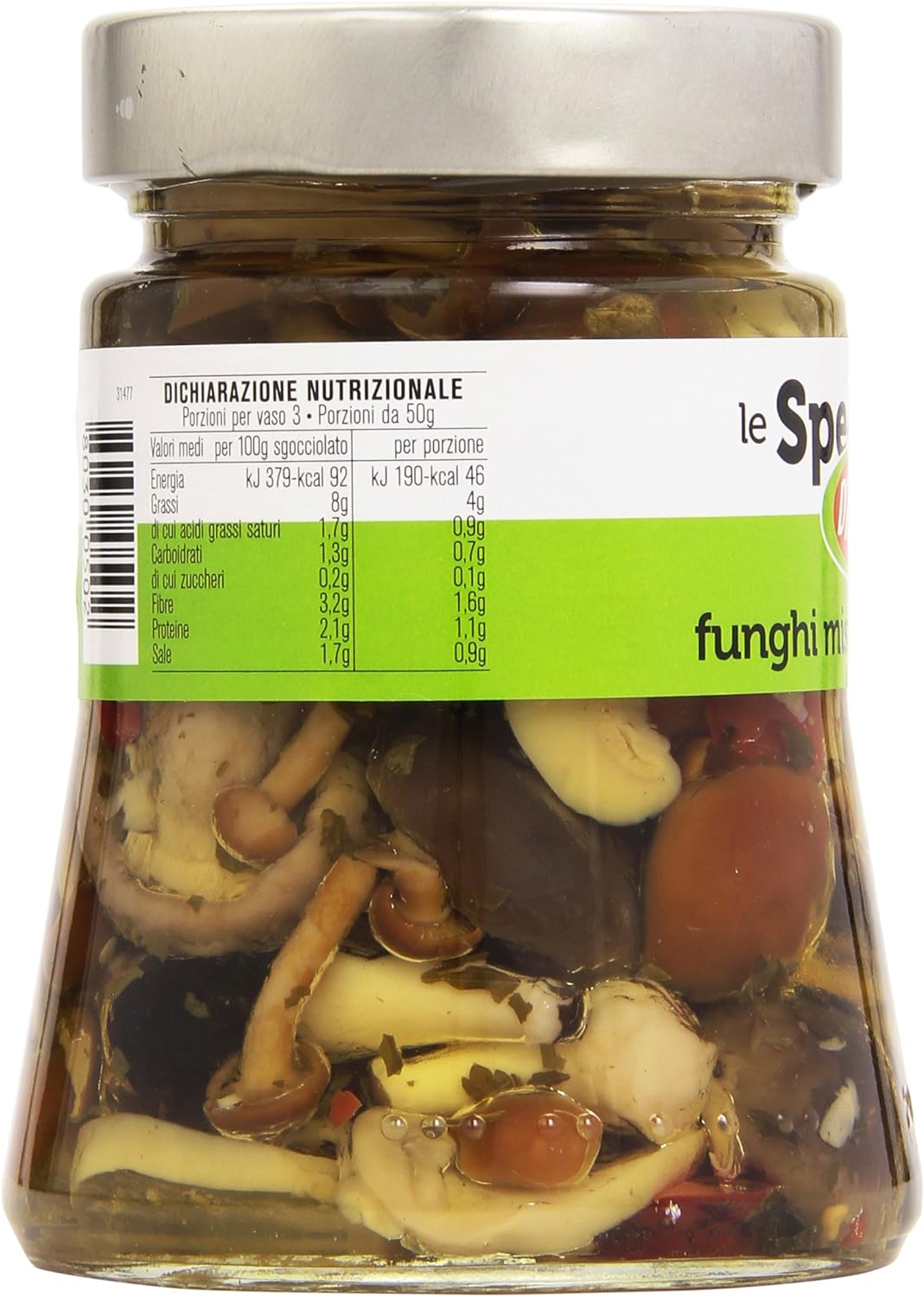 D'Amico - Funghi Misti alla Calabrese - 280 g - [confezione da 8]