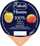 Melinda Mousse di Mele e Pesche, Multicolore