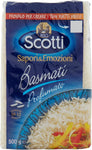 Riso Scotti - Sapori & Emozioni, Basmati Profumato - 6 pezzi da 500 g [3 kg]