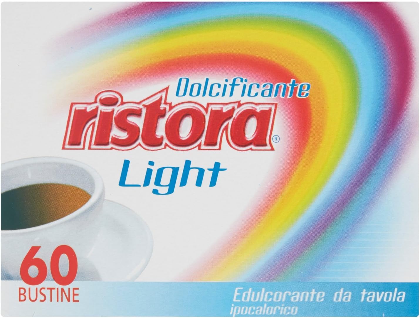 Ristora - Dolcificante, Edulcorante Da Tavola Ipocalorico - 60 Bustine - [confezione da 24]