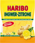 Haribo Zenzero-Limone, Caramelle Gommose alla Frutta, Bonbon, 5 Sacchetti da 175g