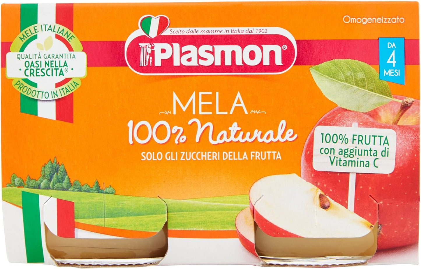 Plasmon Omogeneizzato Mela 24x104g