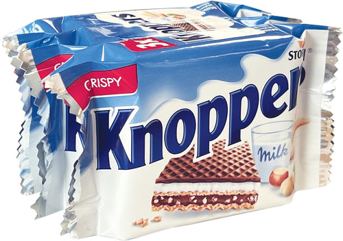 Knoppers Full Box 24x75gr Biscotti Avvolto Cioccolato Cialda