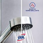 Smac - Scioglicalcare Gel, Detergente Anticalcare Bagno, Azione Igienizzante e Brillantezza, 500 ml x 8 Pezzi