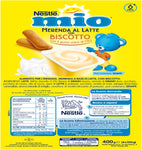 Nestlé Mio Merenda al Latte Biscotto da 6 Mesi, 4 x 100g