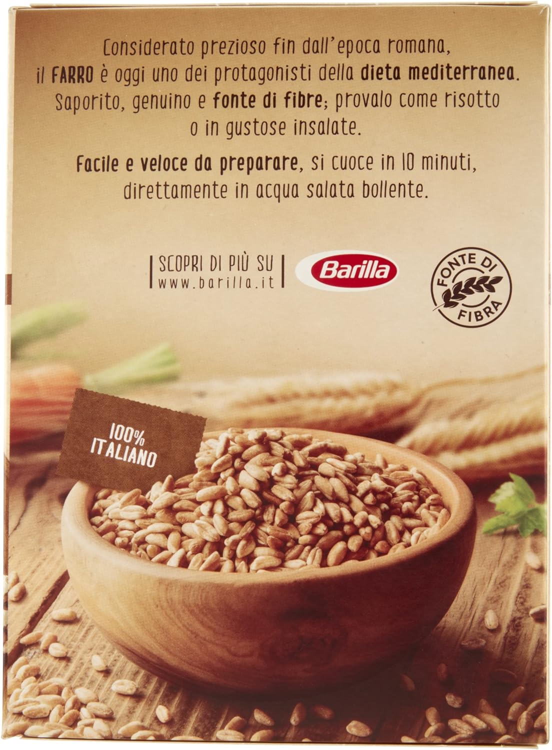 Barilla Cereali Farro in Chicchi, 400g