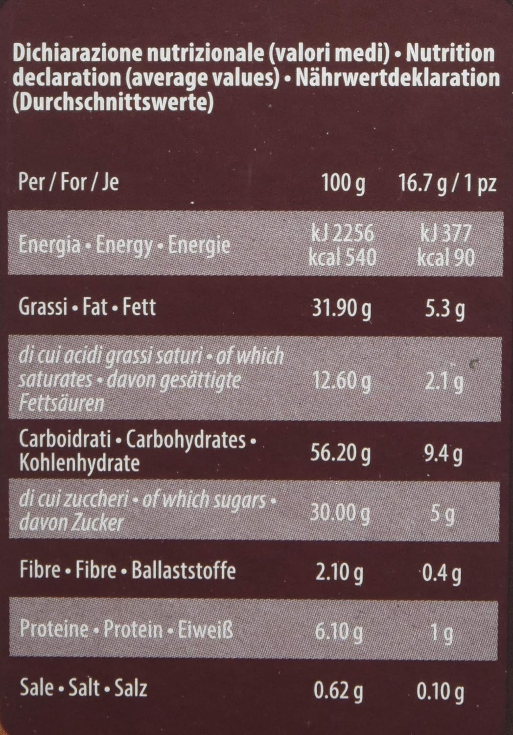 Matilde Vicenzi Frolle Ripiene di Crema alle Nocciole, 150g