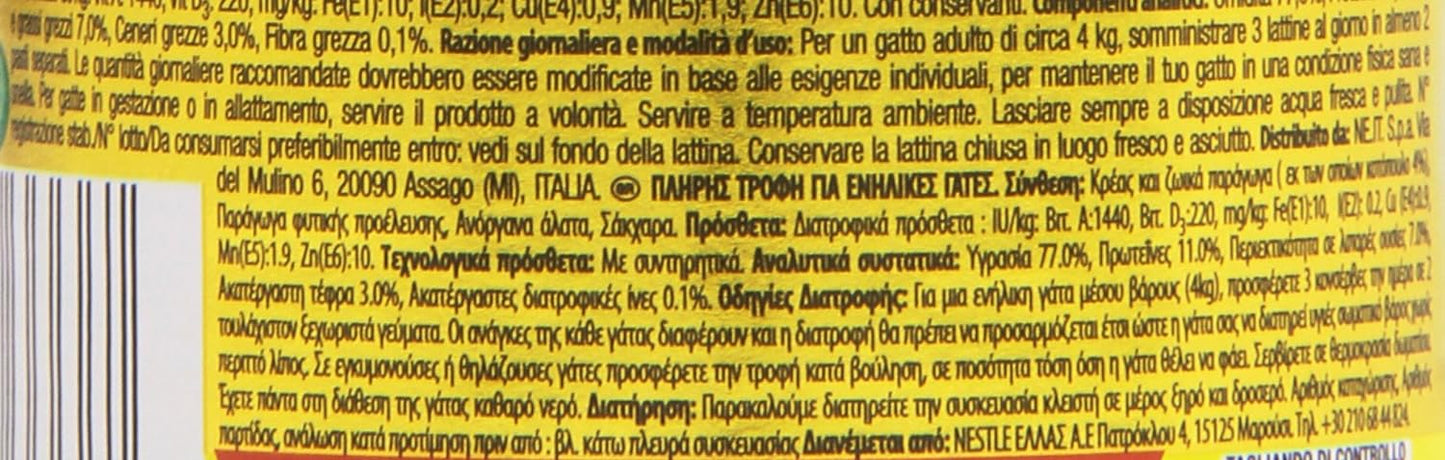 Purina Gourmet Gold Cibo per Gatti, Mousse con Pollo, 85g