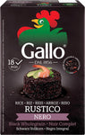 Riso Gallo - Riso, 500 g, colore: Nero