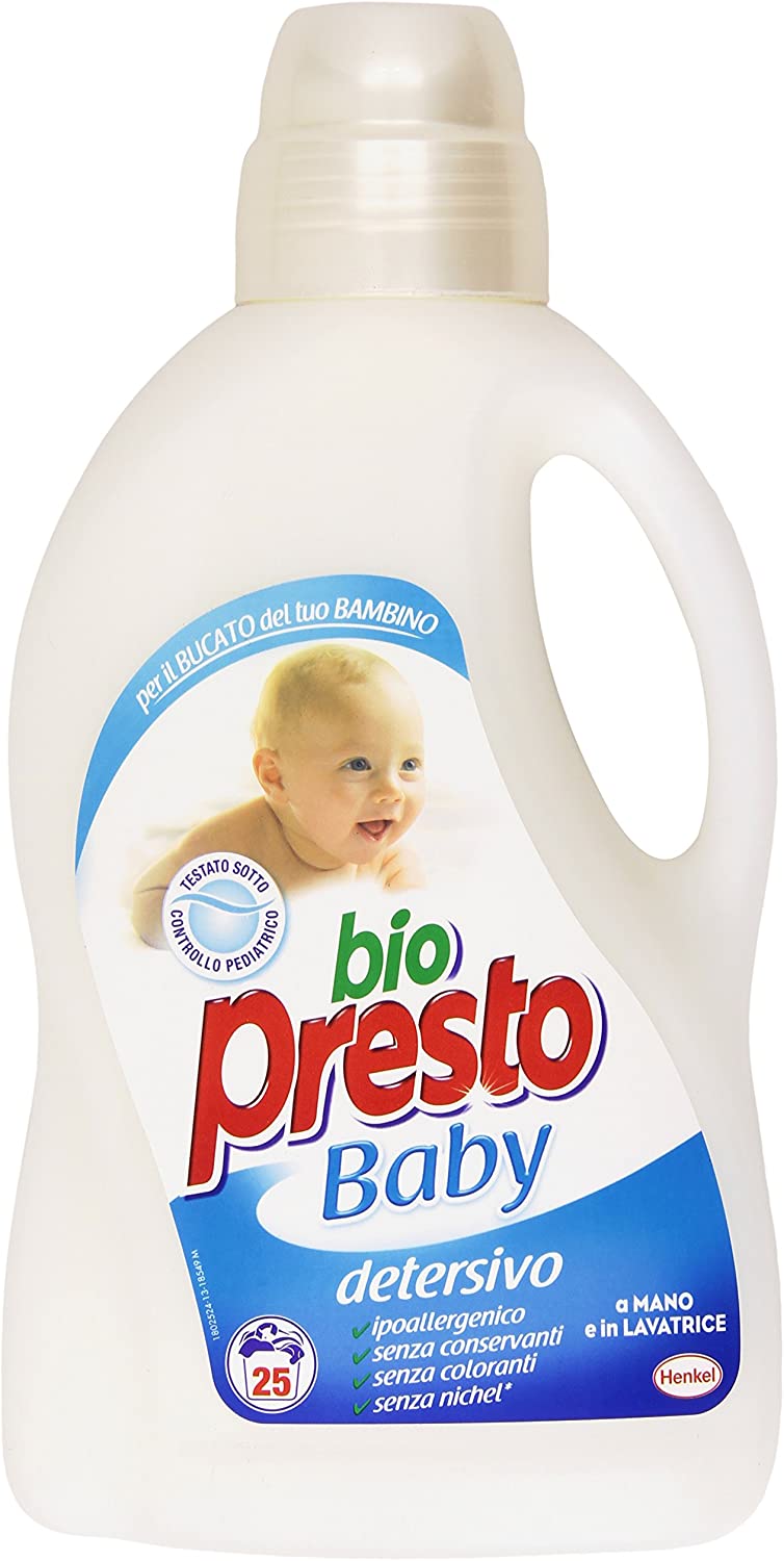 Bio prestobaby, Detersivo a Mano e lavadora1500ml – [Confezione da 3]