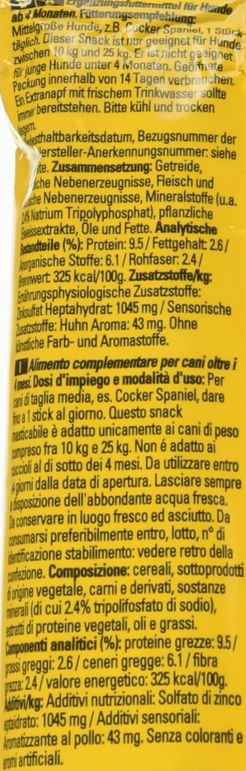 Pedigree Dentastix Medium 10-25Kg 77 Grammi - [confezione da 6]