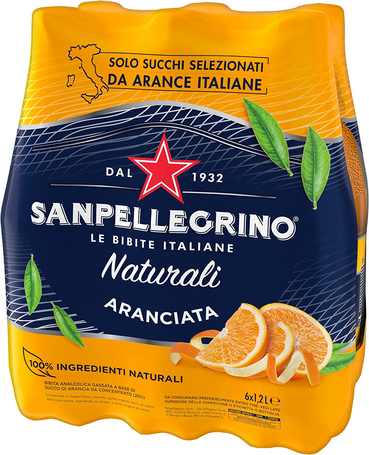 Bibite Sanpellegrino L'Aranciata 120cl