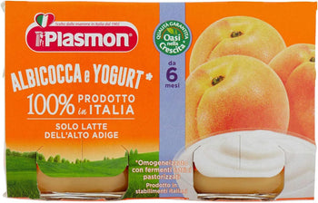 Plasmon Omogeneizzato Yogurt Albicocca 2x120g