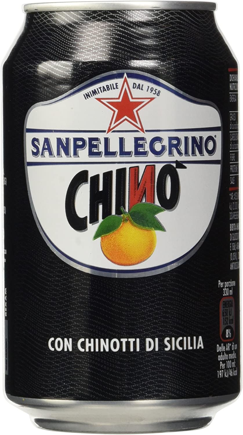 Sanpellegrino Chinò con Chinotti di Sicilia, 330 Ml [Confezione da 24]