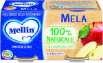 Mellin Omogeneizzato di Frutta Mela 100% Naturale – 24 Vasetti da 100 gr