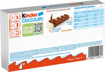 Kinder Cioccolato, barrette di cioccolato al latte, 16 pezzi da 12,5 gr
