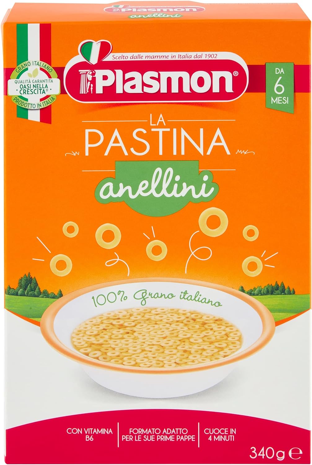 Plasmon Pastina Anellini 340g