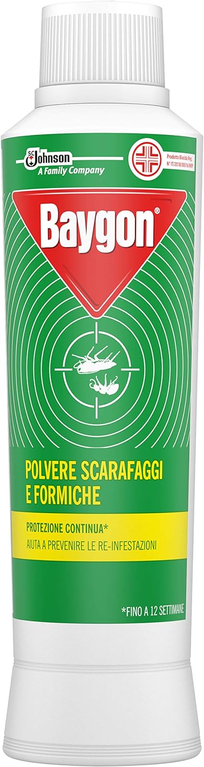 Baygon Polvere contro Scarafaggi e Formiche - 250 g