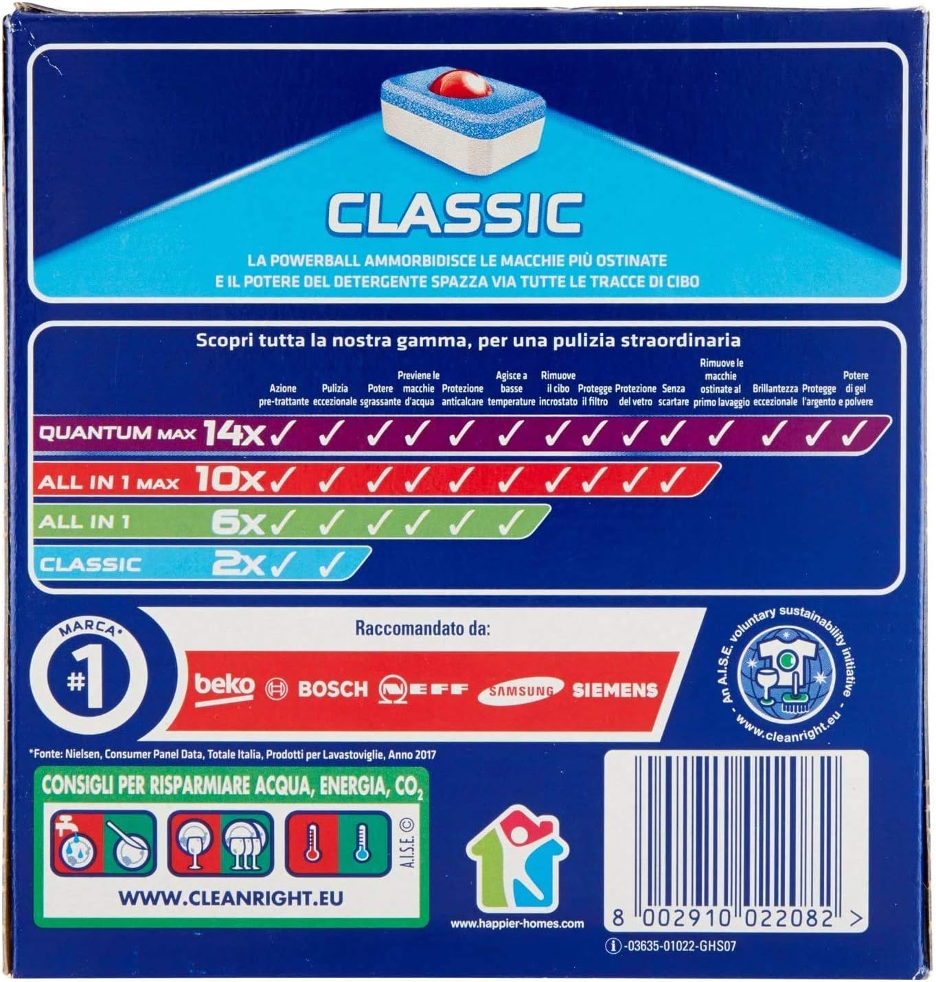 Finish Power Detergente, 15 Tabs Regular, 279 gr