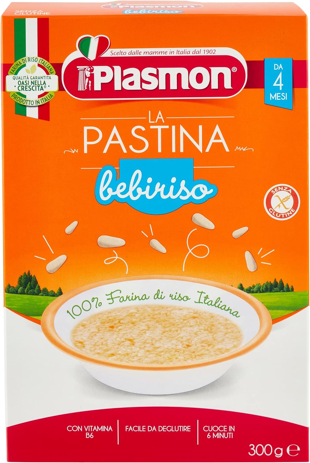Plasmon - Bebiriso, Formato n° 1 - 12 pezzi da 300 g [3600 g]